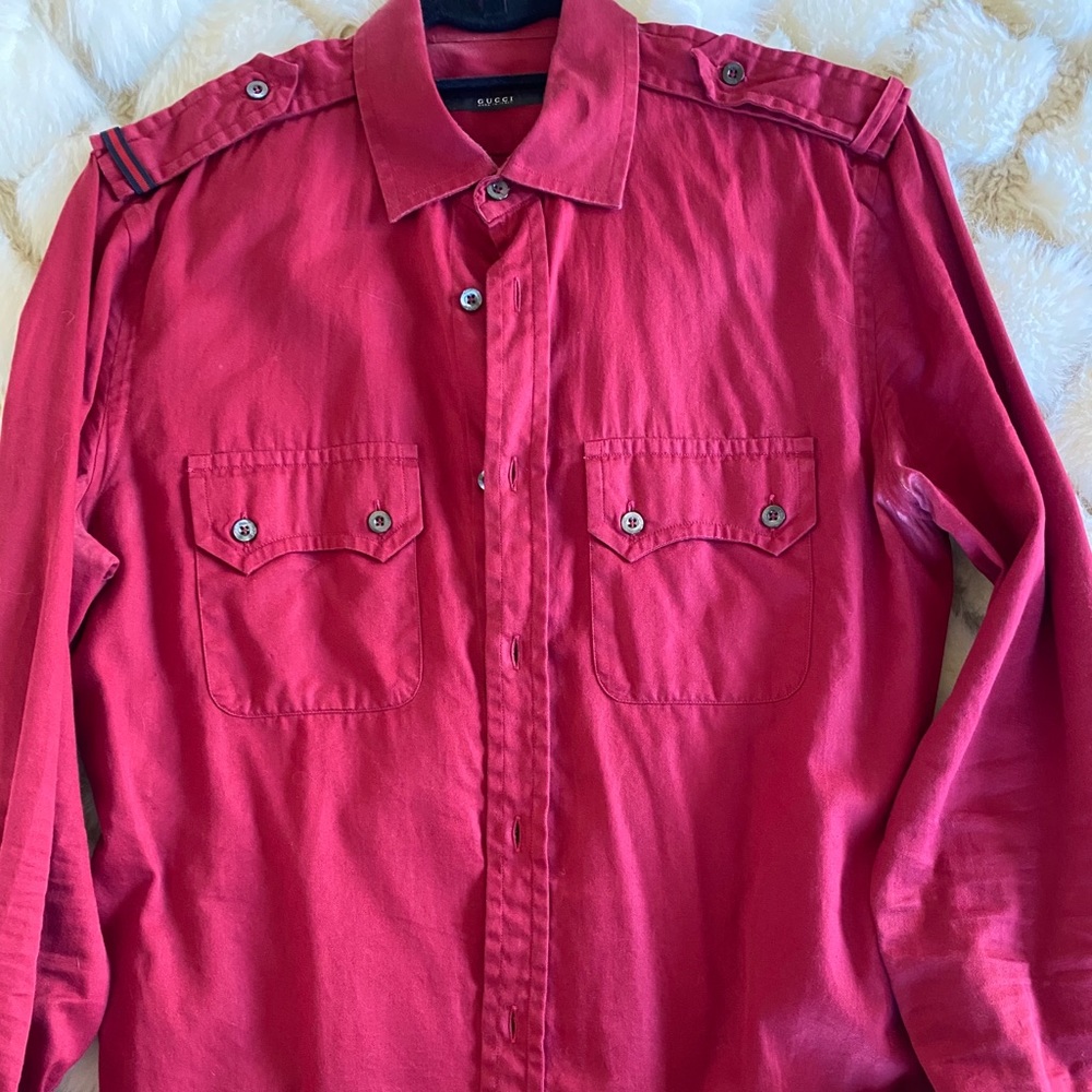 Gucci mens shirt